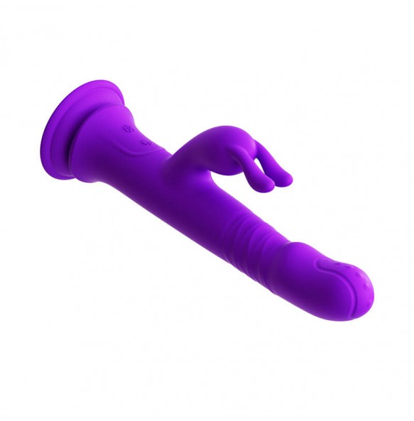 MizzZee - Thrusting Spanking Vibrator Suction Cup (Chargeable - Purple) MizzZee - Thrusting Spanking Vibrator Suction Cup (Chargeable - Purple)